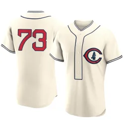 Chicago Cubs Adbert Alzolay Cream Authentic Men's 2022 Field Of Dreams Player Jersey