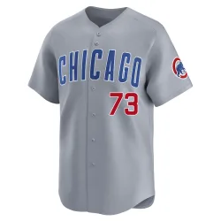 Chicago Cubs Adbert Alzolay Gray Limited Men's Road Player Jersey