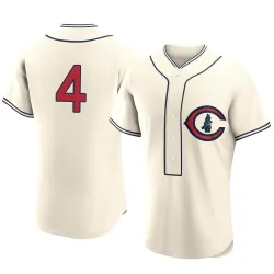 Chicago Cubs Alexander Canario Cream Authentic Men's 2022 Field Of Dreams Player Jersey