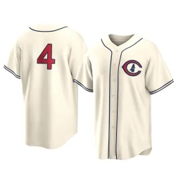 Chicago Cubs Alexander Canario Cream Replica Men's 2022 Field Of Dreams Player Jersey