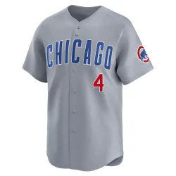 Chicago Cubs Alexander Canario Gray Limited Men's Road Player Jersey