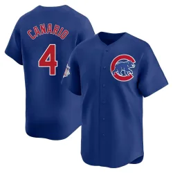 Chicago Cubs Alexander Canario Royal Limited Men's Alternate Player Jersey