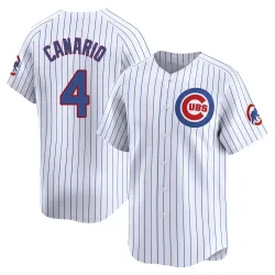 Chicago Cubs Alexander Canario White Limited Men's Home Player Jersey