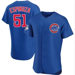 Chicago Cubs Anderson Espinoza Royal Authentic Men's Alternate Player Jersey