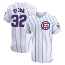 Chicago Cubs Ben Brown White Elite Men's Home Player Jersey