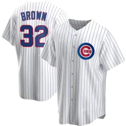 Chicago Cubs Ben Brown White Replica Men's Home Player Jersey