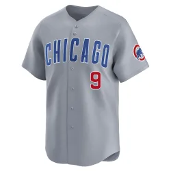 Chicago Cubs Benito Santiago Gray Limited Men's Road Player Jersey