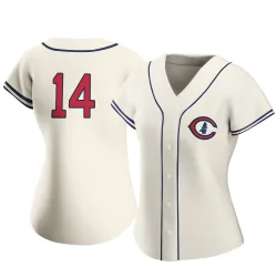 Chicago Cubs Benjamin Cowles Cream Authentic Women's 2022 Field Of Dreams Player Jersey