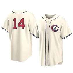 Chicago Cubs Benjamin Cowles Cream Replica Men's 2022 Field Of Dreams Player Jersey