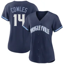 Chicago Cubs Benjamin Cowles Navy Authentic Women's 2021 City Connect Player Jersey