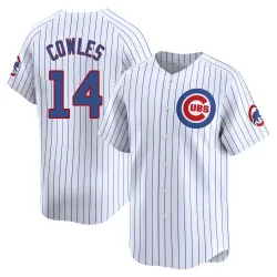 Chicago Cubs Benjamin Cowles White Limited Men's Home Player Jersey