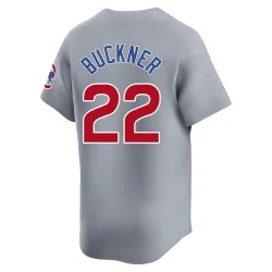 Chicago Cubs Bill Buckner Gray Limited Men's Road Player Jersey