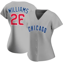 Chicago Cubs Billy Williams Gray Authentic Women's Road Player Jersey