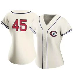 Chicago Cubs Caleb Kilian Cream Authentic Women's 2022 Field Of Dreams Player Jersey