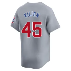 Chicago Cubs Caleb Kilian Gray Limited Men's Road Player Jersey