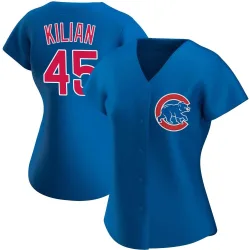 Chicago Cubs Caleb Kilian Royal Authentic Women's Alternate Player Jersey