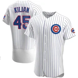 Chicago Cubs Caleb Kilian White Authentic Men's Home Player Jersey