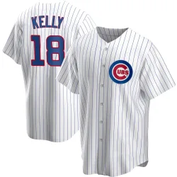 Chicago Cubs Carson Kelly White Replica Men's Home Player Jersey