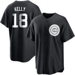 Chicago Cubs Carson Kelly White Replica Youth Black/ Player Jersey