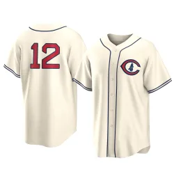 Chicago Cubs Codi Heuer Cream Replica Men's 2022 Field Of Dreams Player Jersey