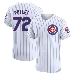 Chicago Cubs Cody Poteet White Elite Men's Home Player Jersey