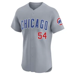 Chicago Cubs Colten Brewer Gray Elite Men's Road Player Jersey