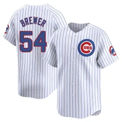 Chicago Cubs Colten Brewer White Limited Youth Home Player Jersey