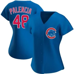 Chicago Cubs Daniel Palencia Royal Authentic Women's Alternate Player Jersey