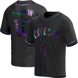 Chicago Cubs Dave Kingman Black Holographic Replica Men's Alternate Player Jersey