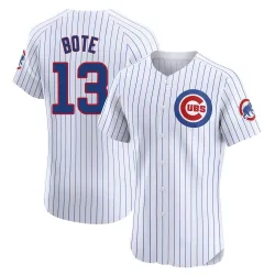 Chicago Cubs David Bote White Elite Men's Home Player Jersey