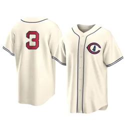 Chicago Cubs David Ross Cream Replica Youth 2022 Field Of Dreams Player Jersey