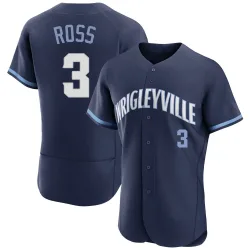 Chicago Cubs David Ross Navy Authentic Men's 2021 City Connect Player Jersey