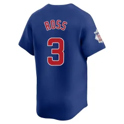 Chicago Cubs David Ross Royal Limited Men's Alternate Player Jersey