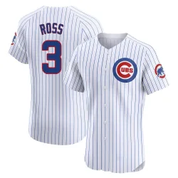 Chicago Cubs David Ross White Elite Men's Home Player Jersey