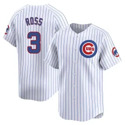 Chicago Cubs David Ross White Limited Men's Home Player Jersey