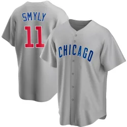 Chicago Cubs Drew Smyly Gray Replica Men's Road Player Jersey