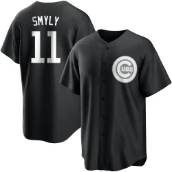 Chicago Cubs Drew Smyly White Replica Youth Black/ Player Jersey