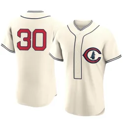 Chicago Cubs Edwin Rios Cream Authentic Men's 2022 Field Of Dreams Player Jersey