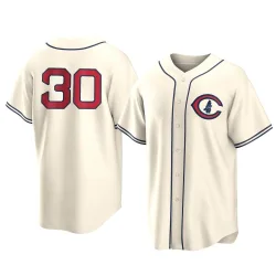 Chicago Cubs Edwin Rios Cream Replica Men's 2022 Field Of Dreams Player Jersey