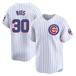 Chicago Cubs Edwin Rios White Limited Men's Home Player Jersey