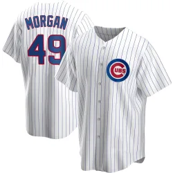 Chicago Cubs Eli Morgan White Replica Youth Home Player Jersey