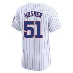 Chicago Cubs Eric Hosmer White Elite Men's Home Player Jersey