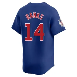 Chicago Cubs Ernie Banks Royal Limited Men's Alternate Player Jersey