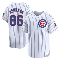 Chicago Cubs Gage Workman White Limited Men's Home Player Jersey