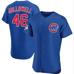 Chicago Cubs Gavin Hollowell Royal Authentic Men's Alternate Player Jersey