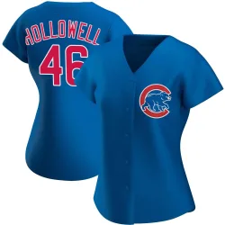 Chicago Cubs Gavin Hollowell Royal Authentic Women's Alternate Player Jersey