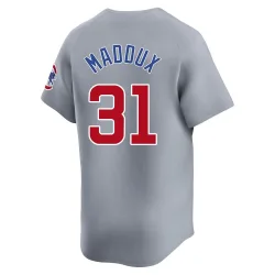 Chicago Cubs Greg Maddux Gray Limited Youth Road Player Jersey