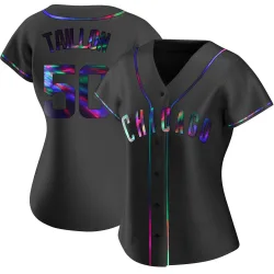 Chicago Cubs Jameson Taillon Black Holographic Replica Women's Alternate Player Jersey