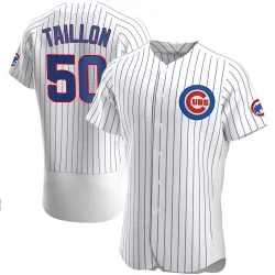 Chicago Cubs Jameson Taillon White Authentic Men's Home Player Jersey