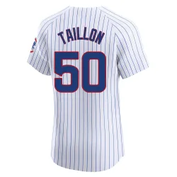 Chicago Cubs Jameson Taillon White Elite Men's Home Player Jersey